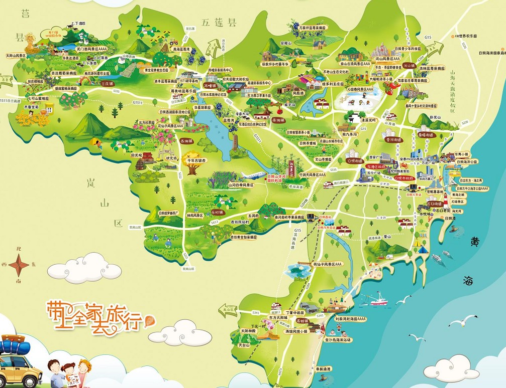 贺州景区使用手绘地图给景区能带来什么好处？